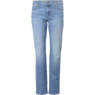 Mustang Style Crosby Relaxed Straight Dámské Džíny Středně Modré – Zboží Dáma