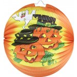 Lampion koule Halloween oranžový 25 cm – Zboží Dáma Lampion koule Halloween oranžový 25 cm – Zboží Dáma