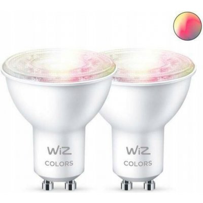 WiZ SADA 2x LED RGBW Stmívatelná žárovka PAR16 GU10/4,7W/230V 2200-6500K Wi-Fi - WI0146