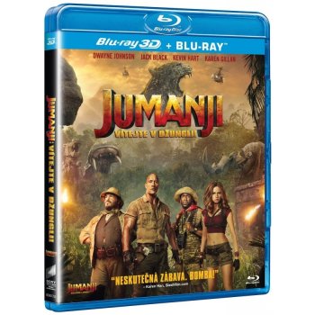 Jumanji: Vítejte v džungli! 2D+3D BD