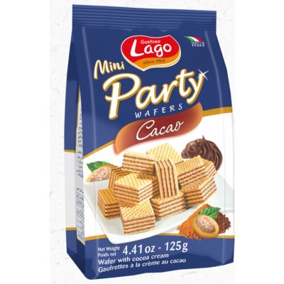 Gastone Lago Party Bags Mini kakaové sušenky 125 g – Zboží Dáma Gastone Lago Party Bags Mini kakaové sušenky 125 g – Zboží Dáma