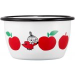 Muurla Miska Moomin Joyful Apples smalt bílo červená 0,3 l – Zboží Dáma