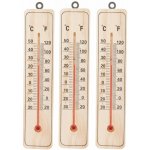 Verk 07185 Teploměr venkovní 22 cm dřevěný, 3 ks – Sleviste.cz