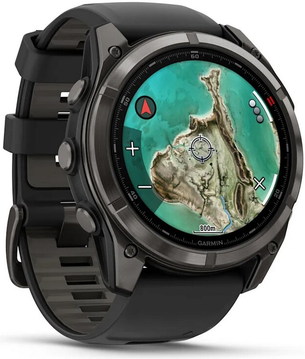 Garmin Fenix 8 PRO 51 mm, MicroLED, Sapphire, Black/Grey 010-03380-01