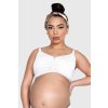 Těhotenská a kojící podprsenka Mitex Mama bra Bílá
