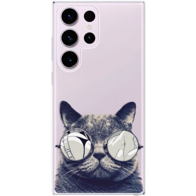 Pouzdro iSaprio - Crazy Cat 01 Samsung Galaxy S23 Ultra