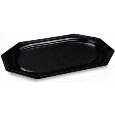 Wimex 74945 Podnos rPET oválný černý 45 x 30,2 cm – Sleviste.cz