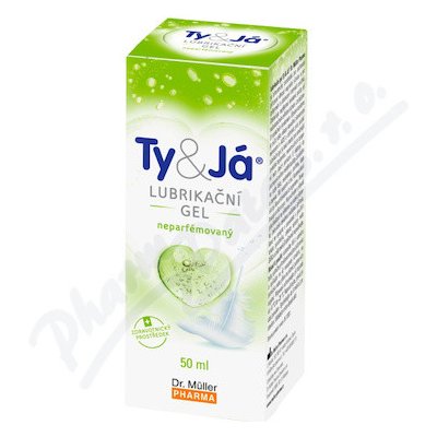 Dr.Müller Ty a Já neparfemovaný lubrikační gel 50 ml – Zboží Mobilmania