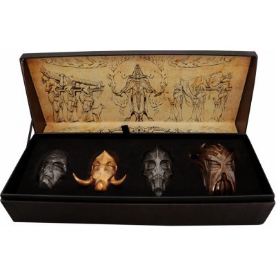 Fanattik Sada sběratelských replik The Elder Scrolls V: Skyrim Dragon Priest Masks 4 ks – Hledejceny.cz