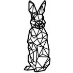 Králík - černá, A3 – Zboží Mobilmania