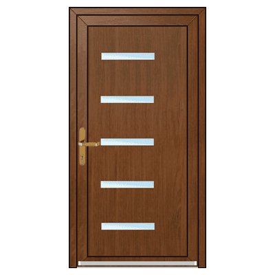 OknaDvereNaMiru.cz Vchodové dveře STYL 1406 bílá 100 x 220 cm – Zboží Mobilmania