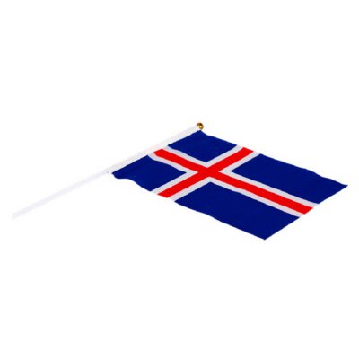 Vlaječka Islandu do ruky - malá – Sleviste.cz