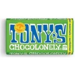 Tony’s Chocolonely hořká , mandle a mořská sůl, 180 g – Zboží Dáma