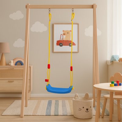 Scarlett plastová houpačka modrá – Zbozi.Blesk.cz