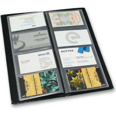 Karton P+P Xepter - kvalitní vizitkář z PVC, černá – Hledejceny.cz