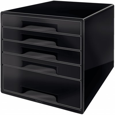 Leitz stolní kostka 5 zásuvek černá – Sleviste.cz