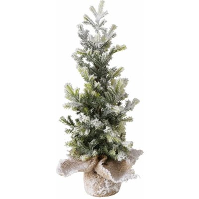 Boltze Home Úmělý vánoční stromeček v jutovém květináči TANNE 40 cm – Zboží Mobilmania