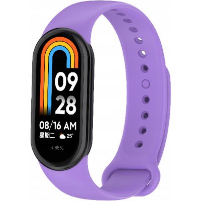 Xiaomi Barevný náramek na Xiaomi Band 8/9/10 - fialová XMMB8CBPP – Zboží Živě