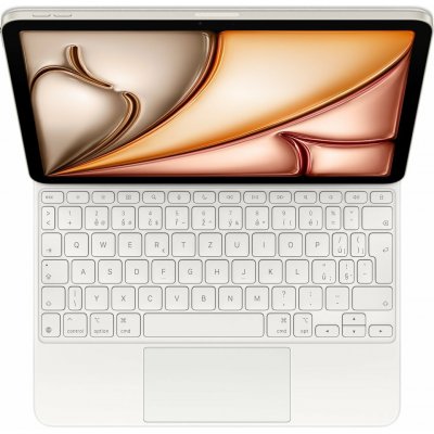 Apple Magic Keyboard pro iPad Air 11 M3 CZ MDFV4CZ/A White – Zboží Mobilmania