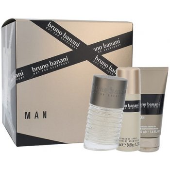 Bruno Banani Man EDT 50 ml + sprchový gel 50 ml + deospray 50 ml dárková sada