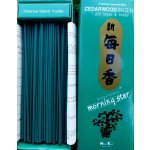 Nippon japonské vonné tyčinky Morning Star Cedarwood 200 ks – Hledejceny.cz