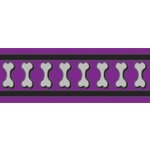 Red Dingo vodítko přepínací Bones reflexní – Zboží Dáma