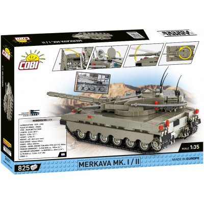 COBI 2621 Izraelský tank Merkava Mk. I /II – Zboží Mobilmania