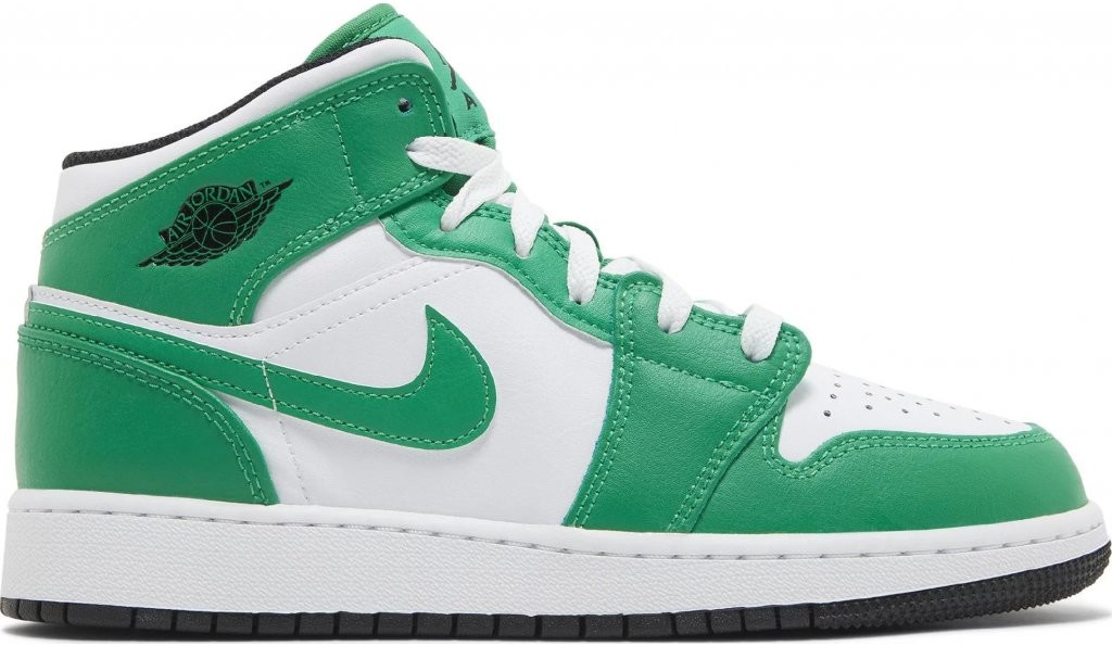 Nike Air Jordan 1 Mid Lucky Green GS DQ8423-301