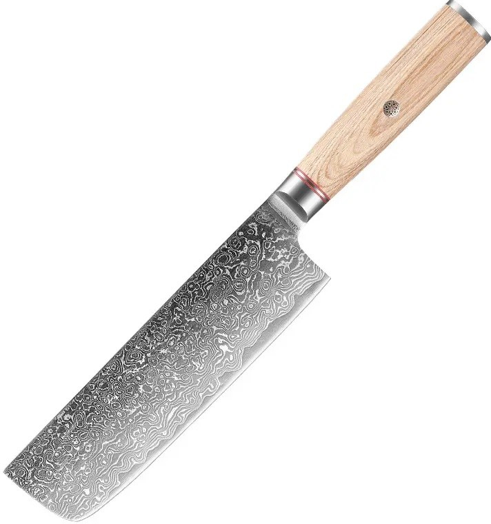 Nakiri damaškový nůž White & silvery 7\