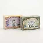 Knossos přírodní olivové mýdlo s olivovými listy 100 g – Sleviste.cz