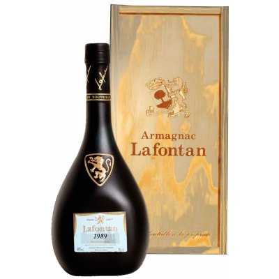 Lafontane ARMAGNAC 1989 LIMITED EDITION VÁCLAVSKÉ NÁMĚSTÍ 0,7 l (kazeta) – Zboží Mobilmania