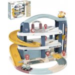Smoby Little Garáž velká herní set s autíčkem a helikoptérou 3 patra – Zbozi.Blesk.cz