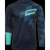 Dres na motorku Thor Youth Sector Birdrock midnight modrý mint