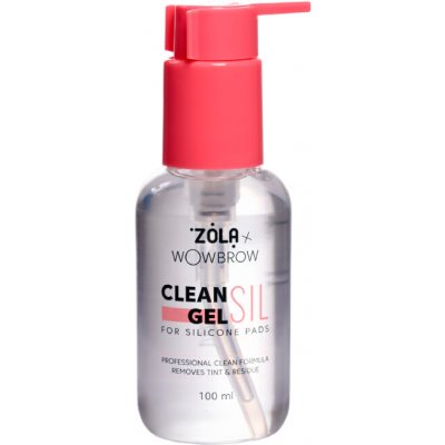 ZOLA x WowBrow Clean Sil Gel – čisticí gel na silikonové natáčky 100 ml – Zboží Dáma