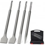 Sada sekáčů GMGSJ SDS Plus, 4dílná, včetně sekáče na dlaždice, sekáče SDS s úložným pouzdrem, – Sleviste.cz