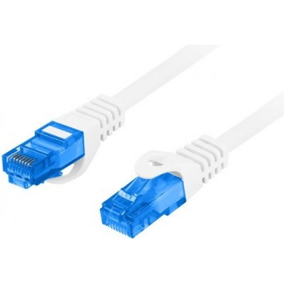 Lanberg PCF6A-10CC-1000-S patch, cat.6A FTP LSZH CCA, 10m, šedý – Zboží Mobilmania