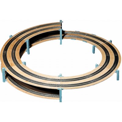 Noch H0 Kruhové stoupání dvoukolejné rozšiřující rádius 554 619 mm 53008 – Sleviste.cz