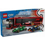 LEGO® City 60445 Kamion F1 s vozy F1 RB20 a AMR24 – Zboží Živě