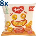 HAMI Prstýnky mrkev a rajče dýně 20 g – Sleviste.cz
