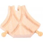 Maxim Dřevěná symetrická výhybka 4ks – Zboží Dáma