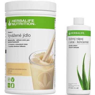 Herbalife sada Formule 1 780 g a Aloe 473 ml – Zboží Mobilmania