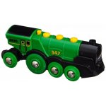 Brio WORLD 33593 Velká zelená akční lokomotiva – Zboží Mobilmania