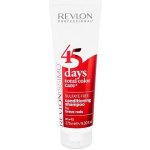 Revlon 45 days total color care Shampoo & Conditioner 2in1- 2v1 a kondicionér pro odvážné červené odstíny 275 ml – Hledejceny.cz