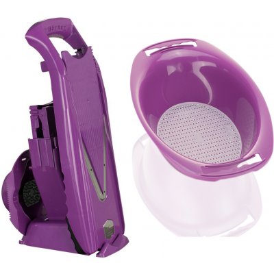 Börner V-kráječ Original V5 PowerLine Profi Set s Miskou Barva: Fialová – Zboží Dáma