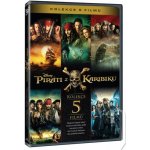 Piráti z Karibiku 1-5 kolekce DVD – Zboží Dáma
