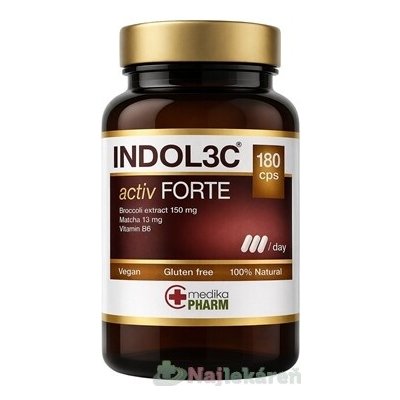 INDOL3C ACTIV FORTE 180 kapslí – Hledejceny.cz
