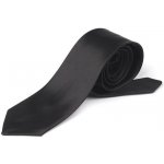 Saténová kravata 2 černá – Zboží Mobilmania