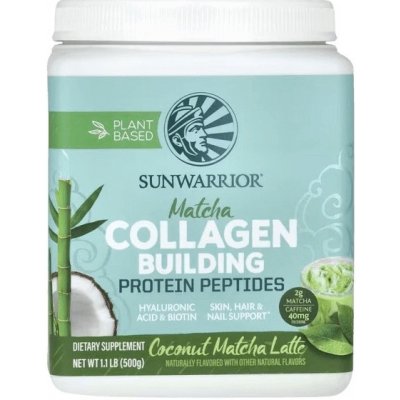 Sunwarrior Collagen Building kokos matcha latte 500 g – Hledejceny.cz