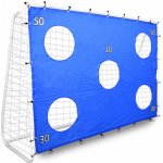 TZB Fotbalová branka s otvory OLSEN 240x170 cm bílo-modrá – Zboží Dáma