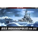 Academy Model Kit loď 14107 USS CA 35 INDIANAPOLIS 1:350 – Hledejceny.cz